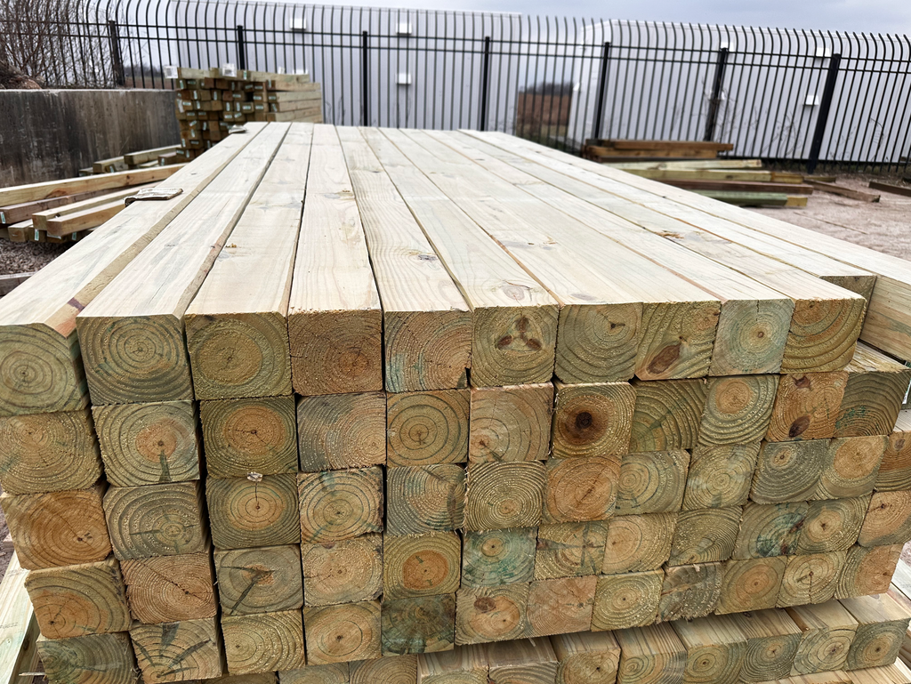 4x4x8 MCA Treated Pine