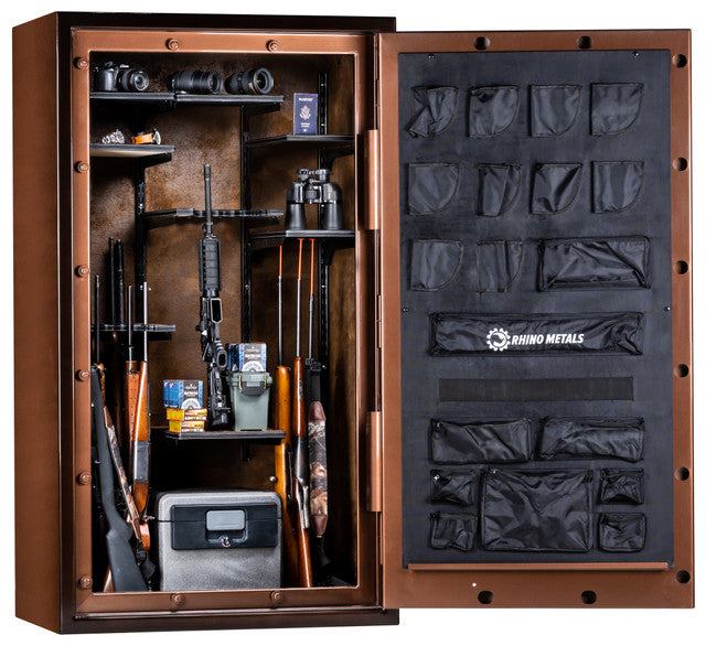 Rhino CX7241GL | 72"H x 41"W x 27"D | 58 Long Gun Safe | 80 Min